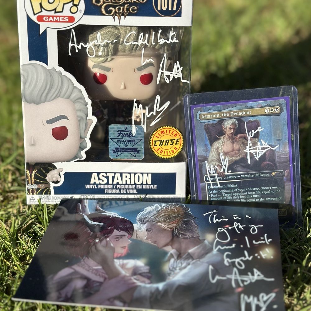 Funko - Baldur's Gate 3 VA Cast Signing 10/1/25 (Neil Newbon) IG: @ammysalamii - Toy Stores Near Me - Los Angeles, California