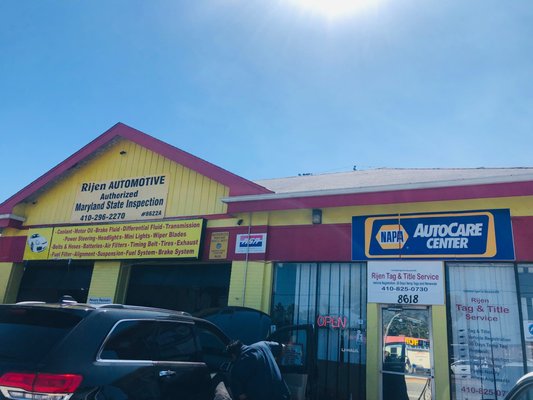 Rijen Automotive Inc 8618 Loch Raven Blvd Towson Md Auto Repair