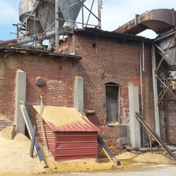 Randall Brothers - This is a cool old building. Sawdust pile out back.