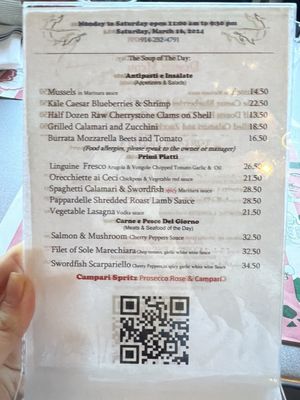 Menu photo 3 Blue Dolphin Ristorante Katonah, NY