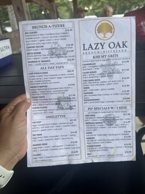 Menu photo 3 Lazy Oak Ocean Springs, MS Menu photo 3 Lazy Oak Ocean Springs, MS