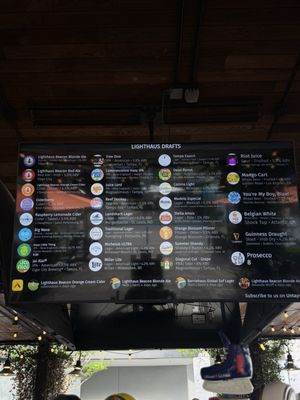 Menu photo 1 LightHaus Beer Garden Tampa, FL Menu photo 1 LightHaus Beer Garden Tampa, FL
