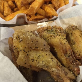 Fire Wings - Lemon pepper, this should be renamed lemon salt with pepper - Chicken Wings Near Me - Sacramento, California Fire Wings - Lemon pepper, this should be renamed lemon salt with pepper - Chicken Wings Near Me - Sacramento, California