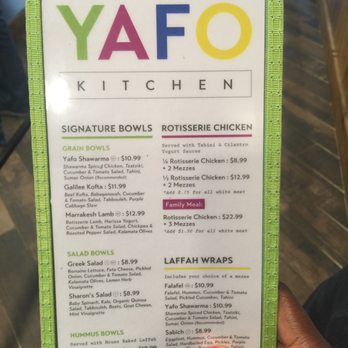 YAFO Kitchen - Menu - Middle Eastern Near Me - Charlotte, North Carolina YAFO Kitchen - Menu - Middle Eastern Near Me - Charlotte, North Carolina