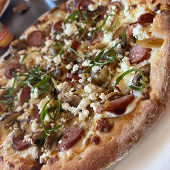 Spenard Roadhouse - Reindeer sausage pizza - New American Near Me - Anchorage, Alaska Spenard Roadhouse - Reindeer sausage pizza - New American Near Me - Anchorage, Alaska
