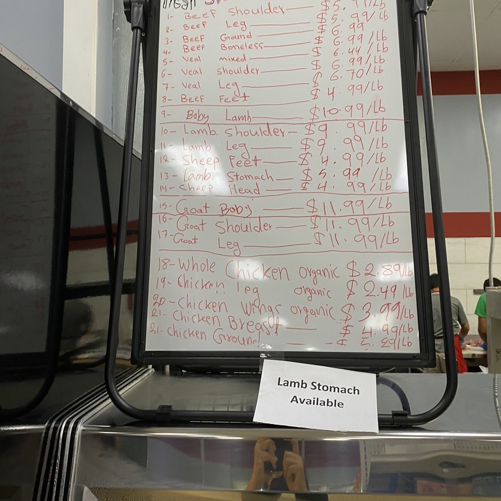 Aria Halal Supermarket - Halal Meat prices Sept 2022 - Grocery Near Me - Rockville, Maryland