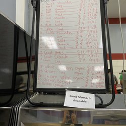 Aria Halal Supermarket - Halal Meat prices Sept 2022