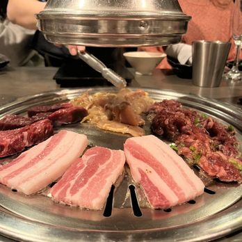 Harmony Korean BBQ - Steakhouse selections on the table grill - Korean Near Me - Bloomington, Illinois