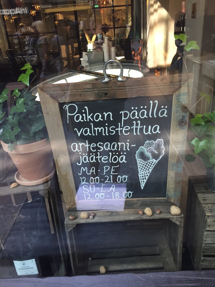 ROBERT’S COFFEE GELATO FACTORY Aleksanterinkatu 21, Helsinki, Finland