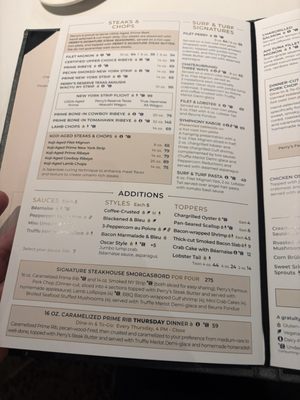 Menu photo 7 Perry's Steakhouse & Grille Gilbert, AZ Menu photo 7 Perry's Steakhouse & Grille Gilbert, AZ