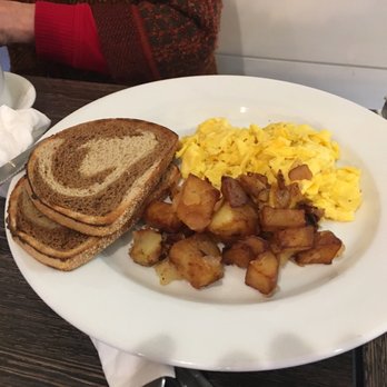 Tank and Libby's - Scrambled eggs potatoes and marble rye - Breakfast & Brunch Near Me - Drexel Hill, Pennsylvania Tank and Libby's - Scrambled eggs potatoes and marble rye - Breakfast & Brunch Near Me - Drexel Hill, Pennsylvania