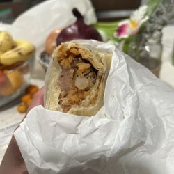 3/20/25 Pretty hefty carne asada burrito, pretty good