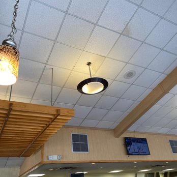 Jim's Restaurants - Light fixture exposed - Breakfast & Brunch Near Me - San Antonio, Texas