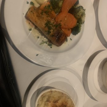 The Wharf - Broiled salmon. Lobster mashed potatoes. - Seafood Near Me - Alexandria, Virginia The Wharf - Broiled salmon. Lobster mashed potatoes. - Seafood Near Me - Alexandria, Virginia