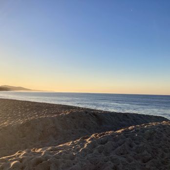 Doheny State Beach Campground - waking up to a sunrise at the beach - Campgrounds Near Me - Dana Point, California