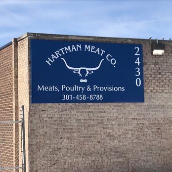 Hartman Meat Company - sign for meats, poultry and provisionss - Meat Shops Near Me - Hyattsville, Maryland Hartman Meat Company - sign for meats, poultry and provisionss - Meat Shops Near Me - Hyattsville, Maryland