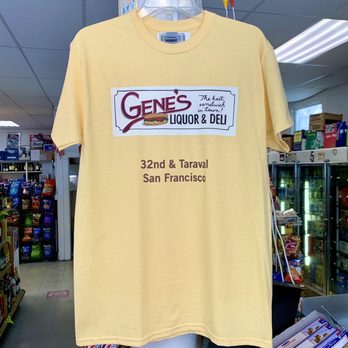 Gene's Liquor - Shirt for sale - Beer, Wine & Spirits Near Me - San Francisco, California Gene's Liquor - Shirt for sale - Beer, Wine & Spirits Near Me - San Francisco, California
