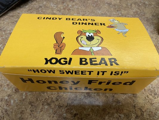 Yogi Bear Honey Fried Chicken by null