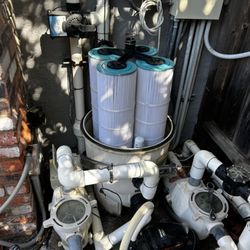 A&E Pool Care - Clean w/ filter blaster (chemical)