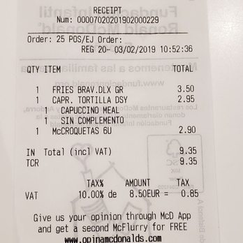 McDonald's - Fast Food Near Me - Madrid, M
