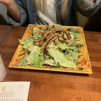 Arte Pizza - Brunswick - Caesar add chicken. Perfect! - Pizza Near Me - Brunswick, Georgia Arte Pizza - Brunswick - Caesar add chicken. Perfect! - Pizza Near Me - Brunswick, Georgia