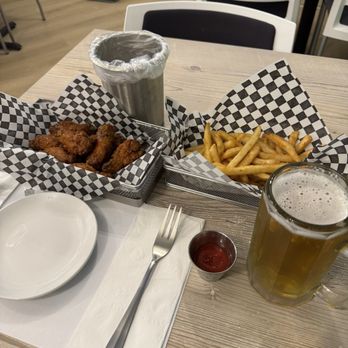 Golf Plus - Secret Spicy Wings and potato fries - Golf Lessons Near Me - La Mirada, California