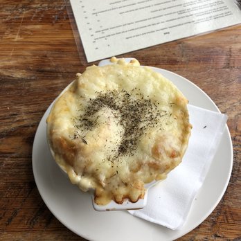 Cecilia's Kitchen - French onion soup - Latin American Near Me - Asheville, North Carolina