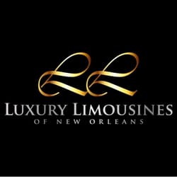 Luxury Limousines of New Orleans - Black Logo