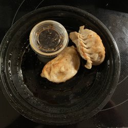 City Lights of China - Pan fried dumplings - delicious.