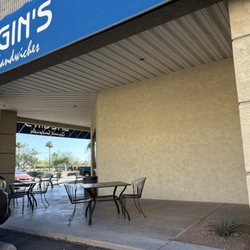 Baggin's Gourmet Sandwiches - Exterior.. some outdoor seating