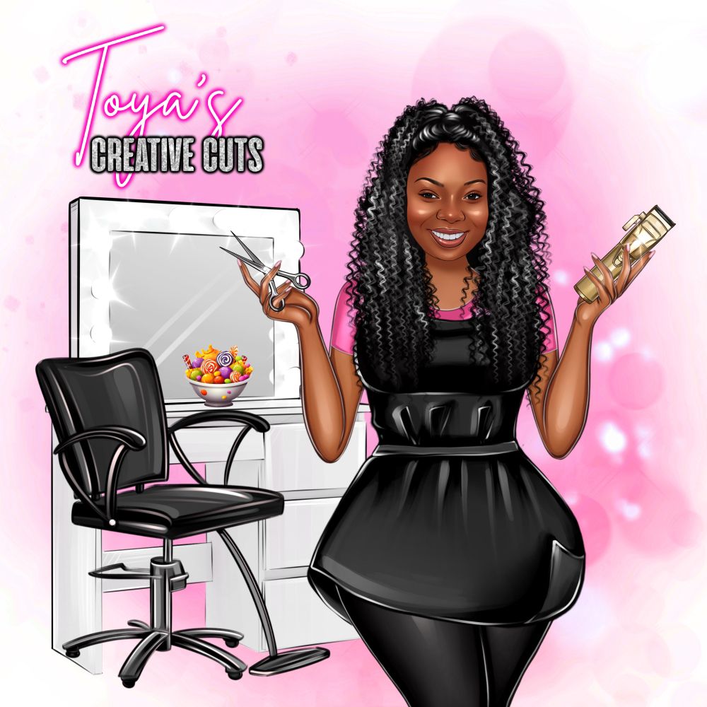 Toya’s Creative Cuts For Kids Logo