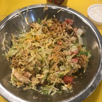 Fuzzy's Taco Shop - Shredded Chicken Salad. - Mexican Near Me - Altamonte Springs, Florida Fuzzy's Taco Shop - Shredded Chicken Salad. - Mexican Near Me - Altamonte Springs, Florida