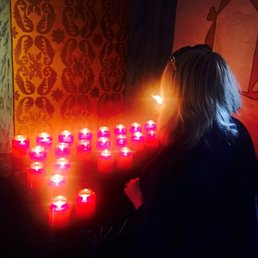 A New Years Day...Candle for mom! A New Years Day...Candle for mom!