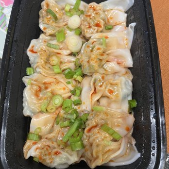 Dynasty Dumpling - C5. Wonton with Chili Sauce 紅油抄手 $10.85 - Dim Sum Near Me - San Francisco, California