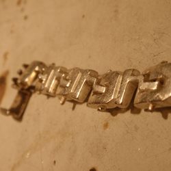 Re-Hinge every link in Mans bracelet...New life.for an Old Friend!