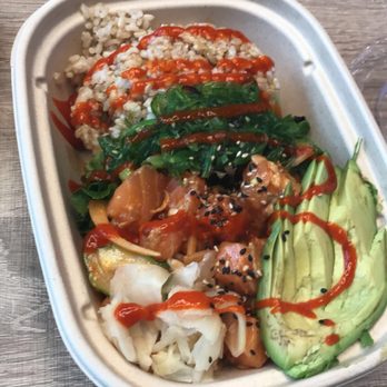 Poke Club - 1st poke bowel Fire cracker bowel w/ seaweed salad - Poke Near Me - New Westminster, British Columbia Poke Club - 1st poke bowel Fire cracker bowel w/ seaweed salad - Poke Near Me - New Westminster, British Columbia