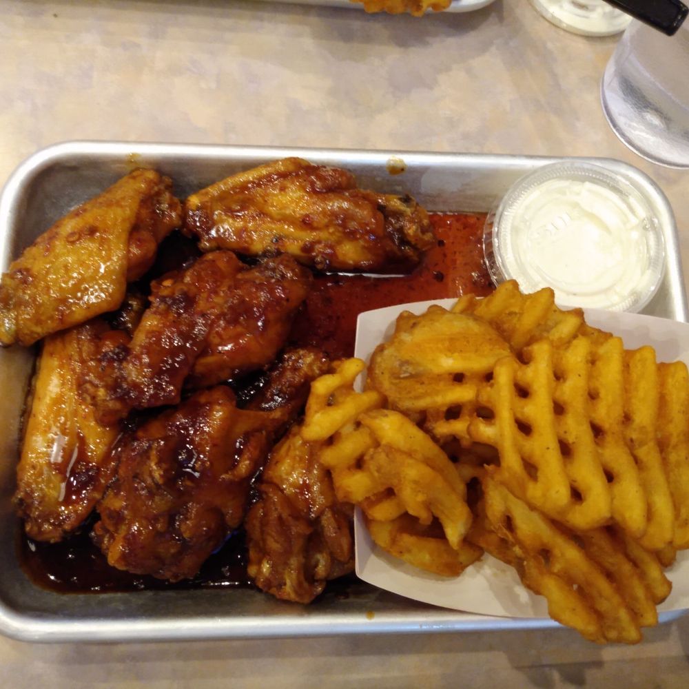 Waldo's Wings - Honey Chipotle 6 piece special. - Burgers Near Me - Winston Salem, North Carolina Waldo's Wings - Honey Chipotle 6 piece special. - Burgers Near Me - Winston Salem, North Carolina