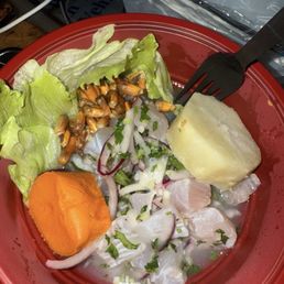 This was the ceviche Ceviche De Pescado