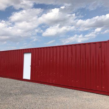Waters AG Storage Containers - Custom 40' with 3' door - Self Storage Near Me - Iowa Park, Texas Waters AG Storage Containers - Custom 40' with 3' door - Self Storage Near Me - Iowa Park, Texas