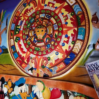 Guadalajara Grill Mexican Restaurant - a mural of mexican characters - Mexican Near Me - Indianapolis, Indiana