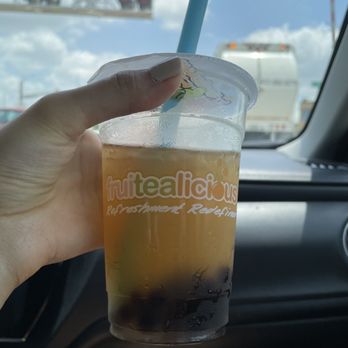 Fruitealicious Bubble Tea & Smoothies - jasmine lychee fruit tea - Bubble Tea Near Me - Fort Worth, Texas