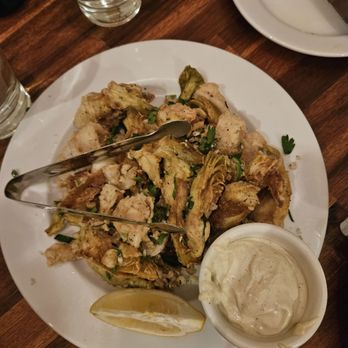 Agrodolce Osteria - Frittura Mista - fried just right and delicious - Sicilian Near Me - Berkeley, California Agrodolce Osteria - Frittura Mista - fried just right and delicious - Sicilian Near Me - Berkeley, California