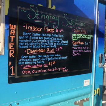 Kocina Stingray Sushifusion 2Go - Menu - Food Trucks Near Me - Rochester, New York Kocina Stingray Sushifusion 2Go - Menu - Food Trucks Near Me - Rochester, New York