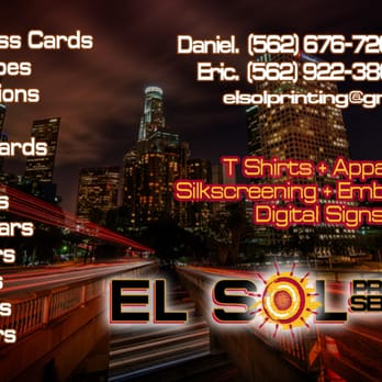 El Sol Printing Services