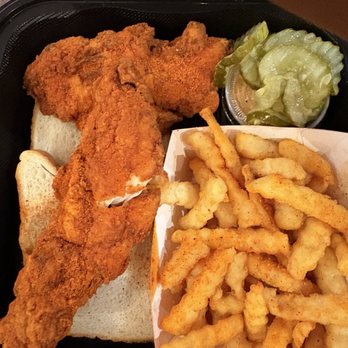 Dave's Hot Chicken - Dave's #1 2 Tenders w/ Fries - Chicken Shop Near Me - Richmond, Virginia Dave's Hot Chicken - Dave's #1 2 Tenders w/ Fries - Chicken Shop Near Me - Richmond, Virginia