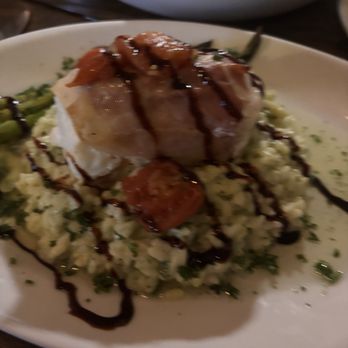 174 Buffalo - Prosciutto wrapped halibut over basil risotto - Venues & Event Spaces Near Me - Hamburg, New York 174 Buffalo - Prosciutto wrapped halibut over basil risotto - Venues & Event Spaces Near Me - Hamburg, New York