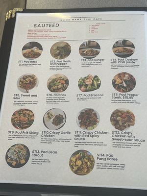 Menu photo 3 Alice Mama Thai Cafe Gulf Breeze, FL Menu photo 3 Alice Mama Thai Cafe Gulf Breeze, FL
