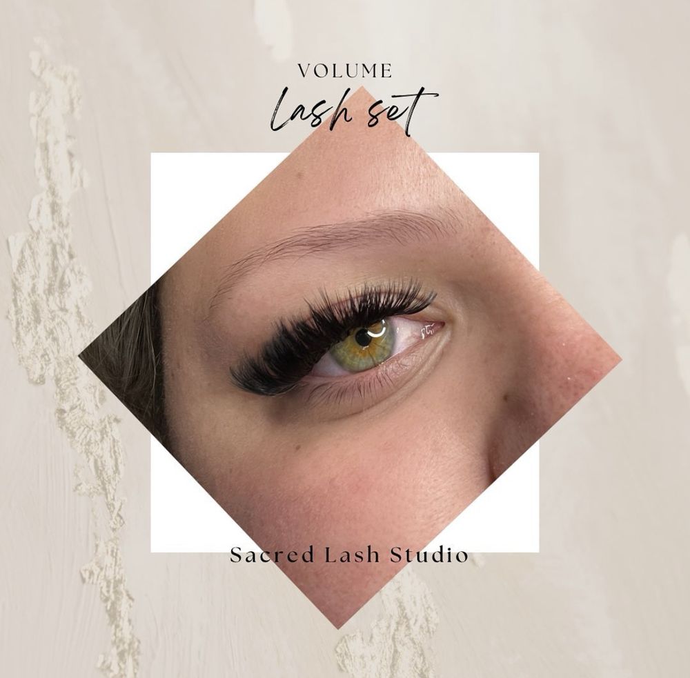 The Sacred Lash Studio Logo