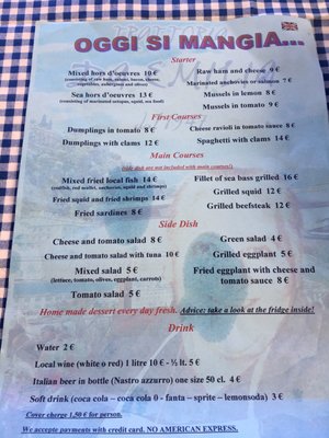 Menu photo 6 Da Emilia Sorrento, NA Menu photo 6 Da Emilia Sorrento, NA