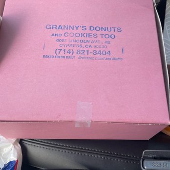 Granny's Donuts - a box of donuts - Donuts Near Me - Cypress, California Granny's Donuts - a box of donuts - Donuts Near Me - Cypress, California